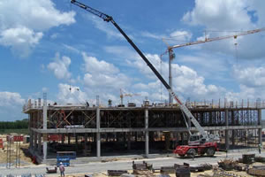 Serviços de terraplenagem e construção civil